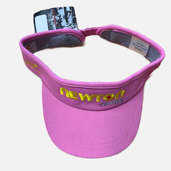 NWT! Newton Headsweats Running Visor Pink - Picture 1 of 5
